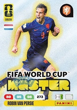 Robin van Persie Netherlands Panini FIFA World Cup 2026 Adrenalyn XL FIFA World Cup Master #DB20